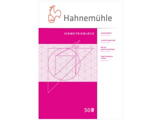 Hahnemühle | Isometrieblock – Zeichenpapier mit isometrischem Koordinatennetz - Racher