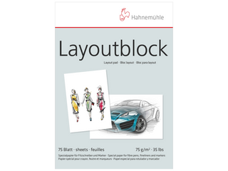 Hahnemühle | Layoutblock Comic & Illustration Zeichenblock A4/A5 - Racher