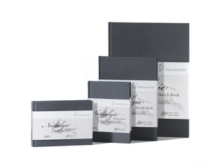 Hahnemühle | Nostalgie Skizzenbuch naturweisses Zeichenpapier 80 Seiten - Racher