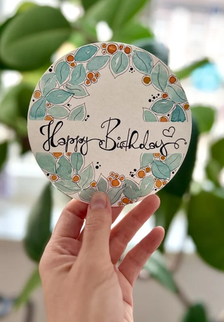 Hahnemühle | Round Watercolour Paper Aquarellpapier Rund 100 % Baumwolle - Racher