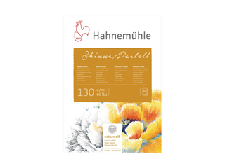 Hahnemühle | Skizze / Pastellblock Zeichenpapier für ausdrucksstarke Skizzen und Pastellarbeiten - Racher