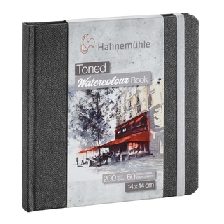Hahnemühle | Toned Watercolour Book Aquarellbuch Skizzenbuch grau & beige - Racher