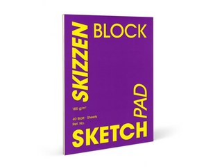 Hahnemühle | Velvet Skizzenblock seidig glattes Zeichenpapier für feinste Details - Racher