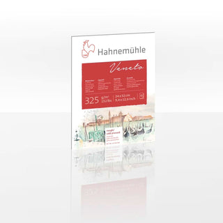 Hahnemühle | Veneto Aquarellblock Naturweiss, rau & matt - Racher