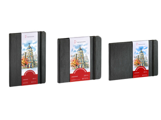 Entdecken Sie das hahnemühle Skizzenbuch mit 60 Seiten feinkörnigem Aquarellpapier, ideal für unterwegs. Perfekt für Ihre Kreationen auf Panorama-Doppelseiten!