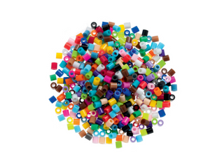 Hama | Dose mit 3000 Midi-Bügelperlen Volltonmix in 10 Farben - Racher