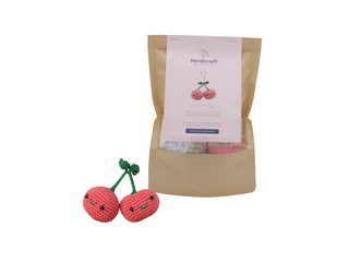 Hardicraft | Cherries Schlüsselanhänger Häkel-Set DIY Kirsche Schlüsselanhänger - Racher