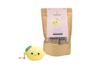 Hardicraft | Lemon Schlüsselanhänger Häkel-Set DIY Zitronenanhänger - Racher