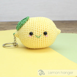 Hardicraft | Lemon Schlüsselanhänger Häkel-Set DIY Zitronenanhänger - Racher
