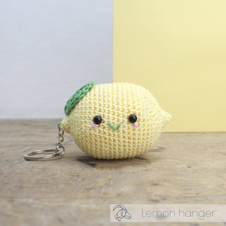 Hardicraft | Lemon Schlüsselanhänger Häkel-Set DIY Zitronenanhänger - Racher
