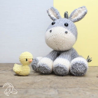 Hardicraft | Lente Donkey Strick-Set DIY Kuschelesel - Racher