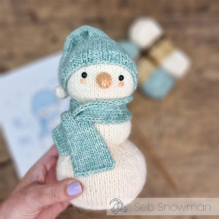 Hardicraft | Seb Snowman Strick-Set Weihnachts-Edition DIY Schneemann - Racher