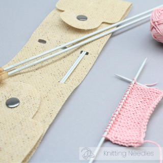 Hardicraft | Stricknadel-Set 3er Pack Aluminium mit Bambusknopf - Racher