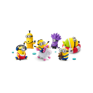Hey Clay | Knetmasse Minions 15 Dosen Selbsttrocknende Knete - Racher