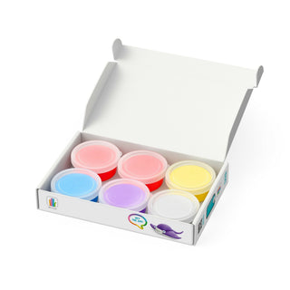 Hey Clay | Knetmasse Ozean 6 Dosen Selbsttrocknende Knete - Racher