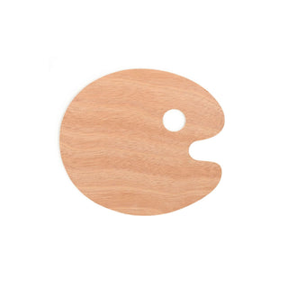 Honsell | Farbpaletten aus Holz Oval & Rechteckig in 4 Grössen für Künstlerfarben - Racher