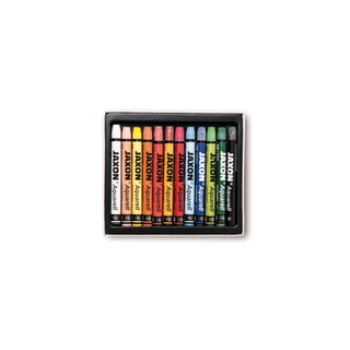 JAXON | Aquarell Pastell Aquarellstifte 12er-Set - Racher