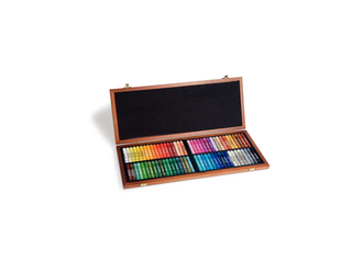 JAXON | Ölpastellkreide Holzkoffer 72er-Set - Racher
