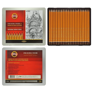 KOH-I-NOOR | Art Graphitstifte 24er-Set Metallbox - Racher