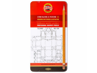KOH-I-NOOR | Bleistifte Set Technic - Racher