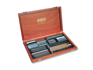 KOH-I-NOOR | Gioconda Art Künstlerset Holzkoffer 39er-Set - Racher