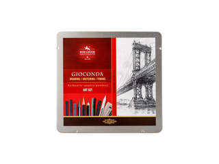 KOH-I-NOOR | Gioconda Art Künstlerset Kohle&Graphit Metalletui 23er-Set - Racher