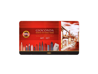 KOH-I-NOOR | Gioconda Art Künstlerset Metalletui 39er-Set - Racher