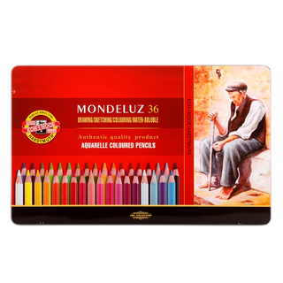 KOH-I-NOOR | Mondeluz Aquarell-Farbstifte - Racher