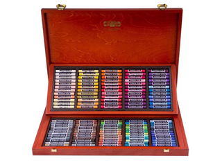 KOH-I-NOOR | Toison d'Or Soft-Pastellkreide Holzkoffer 120er-Set - Racher