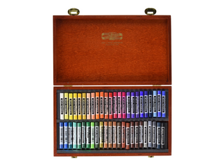 KOH-I-NOOR | Toison d'Or Soft-Pastellkreide Holzkoffer 48er-Set - Racher