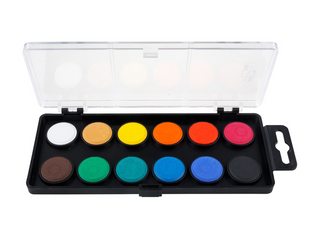 KOH-I-NOOR | Watercolours Wasserfarben Set 12 Farben - Racher