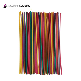 Marpa Jansen | Bunte Bastelstrohhalme aus Stroh - für Kinderbasteln und Dekoprojekte - Racher