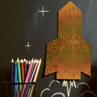 Marpa Jansen | Holographie-Folie Bastelfolie selbstklebend irisierend - Racher