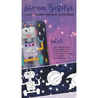 Marpa Jansen | Laternen-Set zum Ausmalen aus Transparentpapier 115g/m2 - Racher