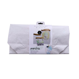 Marpa Jansen | Paper Bags Papiertüten-Set zum Basteln, weiss - Racher