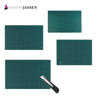 Marpa Jansen | Schneidunterlage - Schneidmatte, präzise Schnittfläche für Schule, Hobby und Atelier - Racher