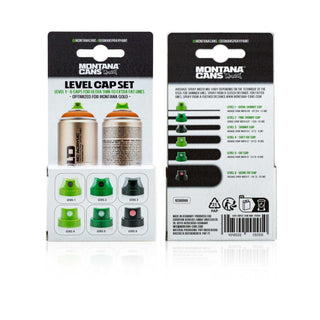 Montana Cans | Montana Black Cap Set Sprühaufsatz Spraydosen Caps - Racher
