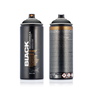 Montana Cans | Montana Black Spraydose Acrylfarbe 400ml - Racher