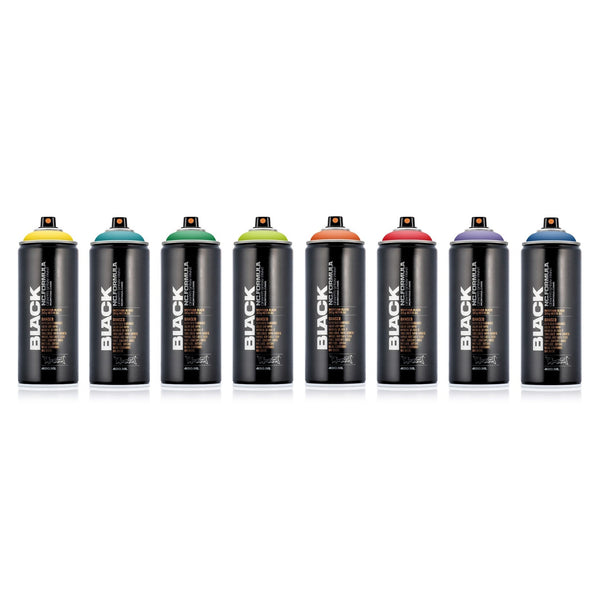 Montana Cans | Montana Black Spraydose Acrylfarbe 400ml - Racher