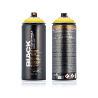 Montana Cans | Montana Black Spraydose Acrylfarbe 400ml - Racher