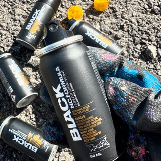 Montana Cans | Montana Black Spraydose Schwarz 50ml - Racher
