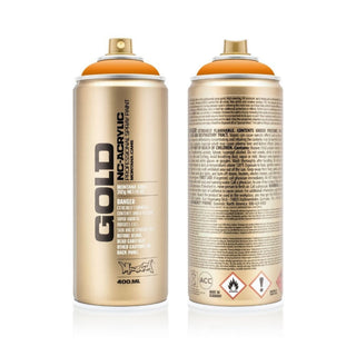 Montana Gold Spraydose Acrylfarbe 400ml - Orange
