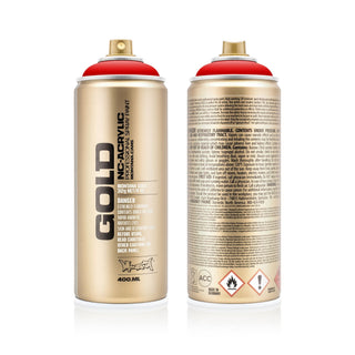 Montana Gold Spraydose Acrylfarbe 400ml - Rot