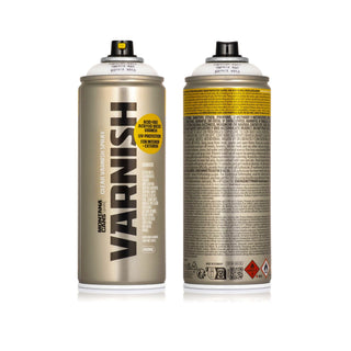 Montana Cans | Varnish Acryllack Spraydose Gloss & Matt, UV-Schutz, säurefrei - Racher