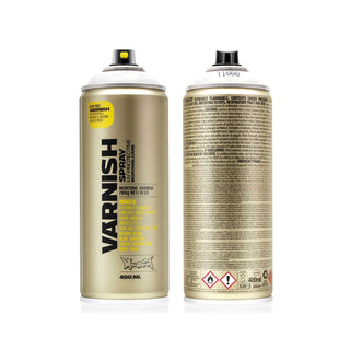 Montana Cans | Varnish Acryllack Spraydose Gloss & Matt, UV-Schutz, säurefrei - Racher