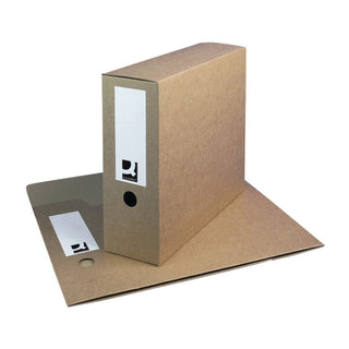 Q-CONNECT | Archivschachteln aus Feinwellkarton, stabile Aufbewahrungsboxen im A4-Format - Racher