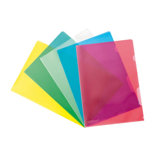 Q-CONNECT | Sichthüllen transparent aus strapazierfähiger Kunststofffolie, A4-Format - Racher