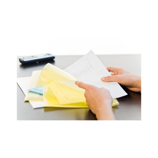 Q-CONNECT | Sichthüllen transparent aus strapazierfähiger Kunststofffolie, A4-Format - Racher