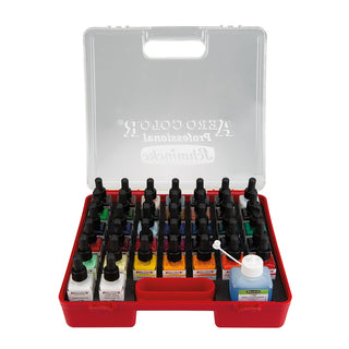 Schmincke | AERO COLOR Professional Airbrush Farbe Set 37x28ml