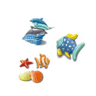Ravensburger | BeCreative Gipsfiguren Delfin - Bastelset für Kinder ab 7 Jahren - Racher